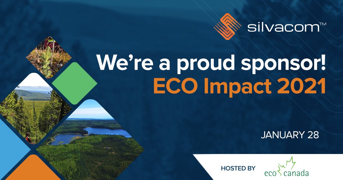 We are at ECO Impact hosted by <a href="/ecocanada/">ECO Canada</a> today! Come chat with our team at the Silvacom virtual booth and listen to our very own Technical Project Manager, Toni Anderson, speak at the "The Road to Recovery is Green" session. See you there! 🌲🌿