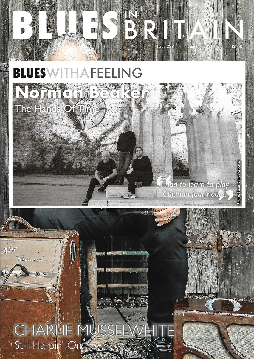 .@NormanBeaker is interviewed by Trevor Hodgett in the latest issue of Blues in Britain! You can buy the magazine here ⤵ bluesinbritain.org/subscribe/ @BluesBritain