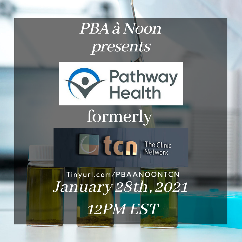 Join us TODAY at 12pm EST as we talk to Wayne Cockburn, President of Pathway Health Corp., one of the largest providers of “out-of-hospital” chronic pain management services in Canada.
Register in advance for this webinar:
lnkd.in/dtwN_W7