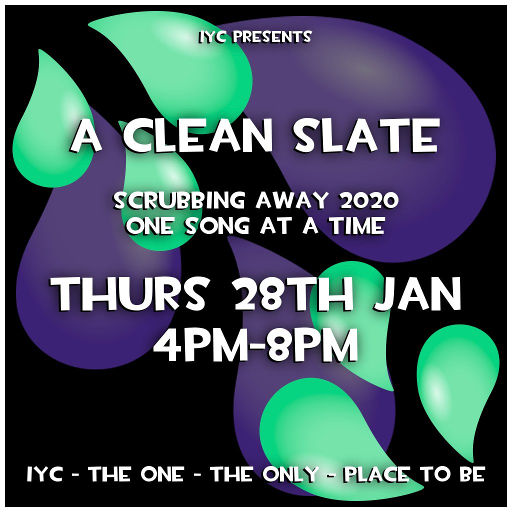 the_iyc's tweet photo. Come join us at IYC to really kick in 2021 with our Clean Slate event. 

Party starts TONIGHT 4-8pm

https://t.co/uCbtywYddh

#SecondLife #the_iyc https://t.co/ikqEUybvu3