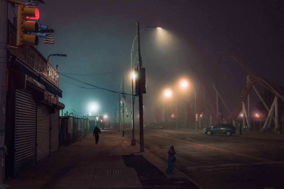 A night at the Amusement Park