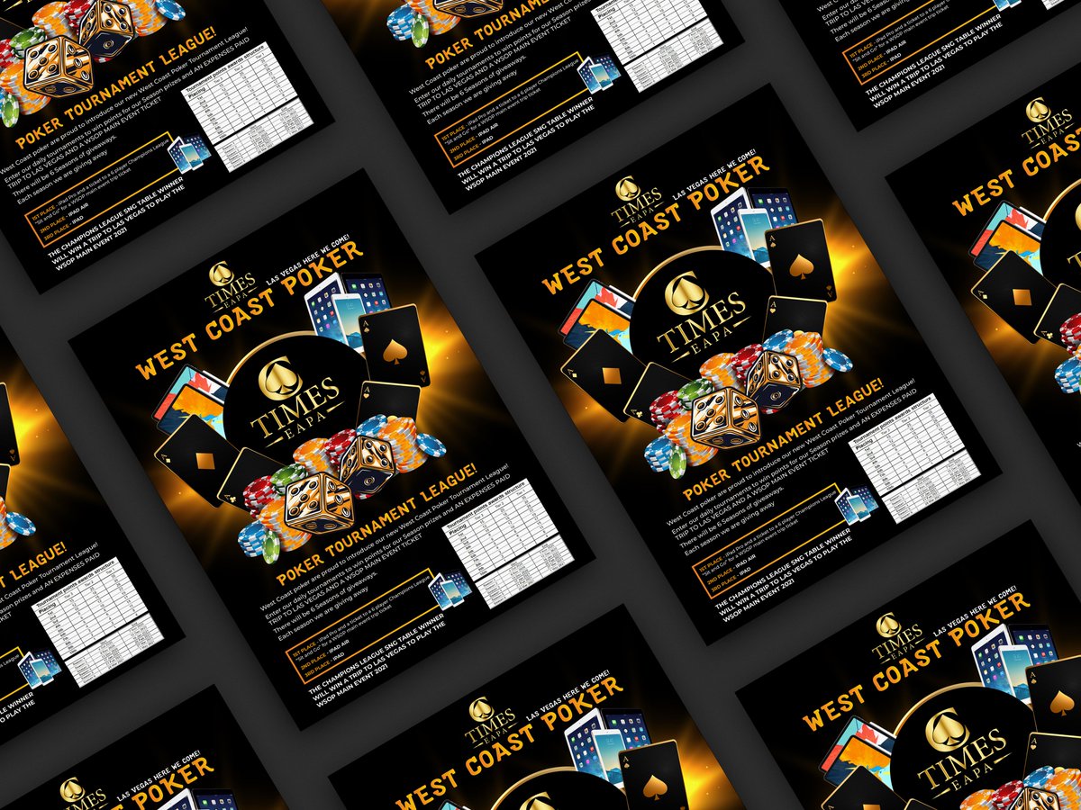 Graphics0Design's tweet image. WEST COAST POKER | WEST COAST POSTER | POSTER DESIGN | POKER POSTER

Check out new work on my @Behance profile: "WEST COAST POKER | WEST COAST POSTER | POSTER DESIGN" be.net/gallery/112360…