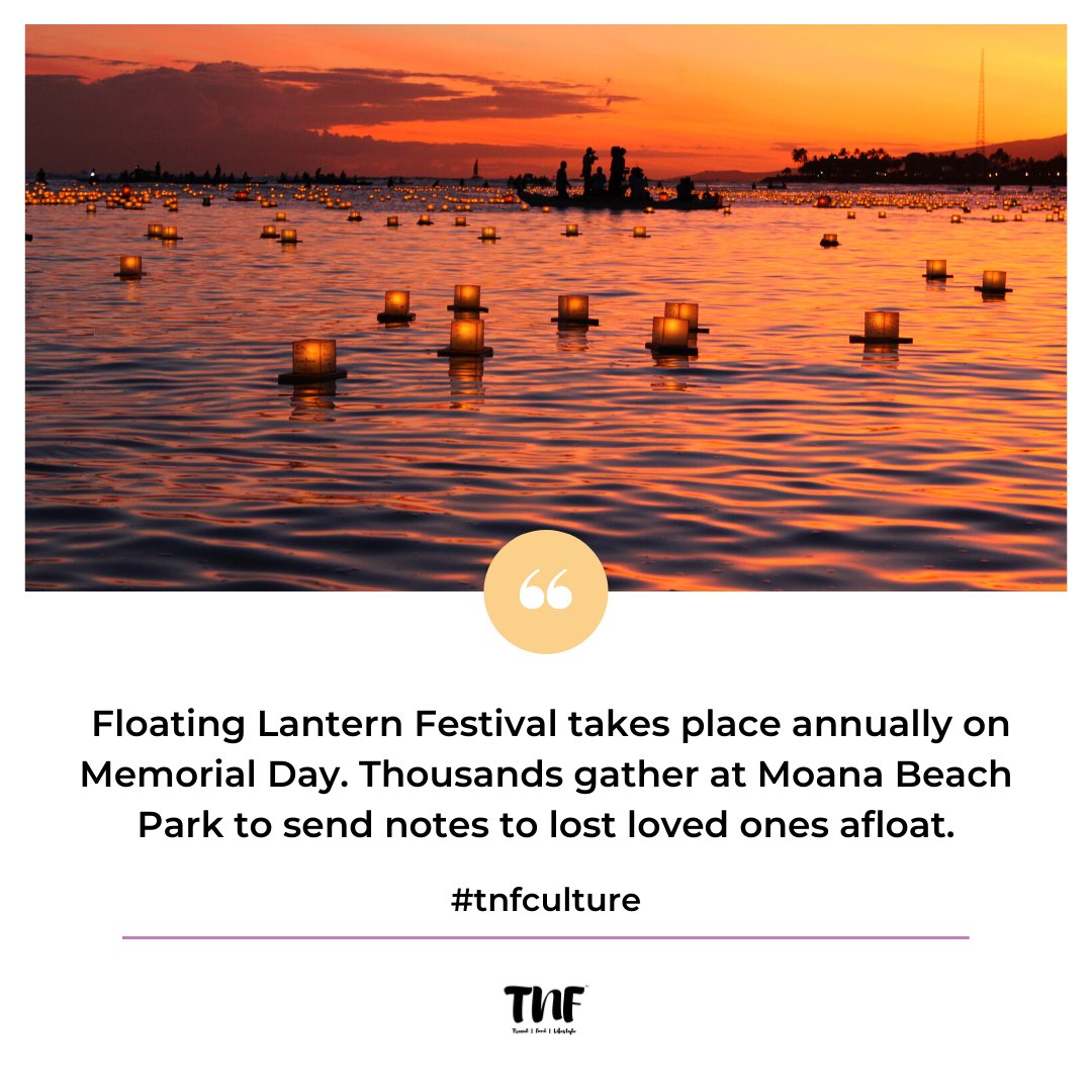 TNF_ONLINE's tweet photo. Held annually on Memorial Day on Oʻahu’s south shore, Shinnyo Lantern Floating Hawaii brings together an estimated 50,000 people on the beach, joined by thousands around the world via live streaming &amp; telecast for an evening of honouring loved ones and generating collective hope. https://t.co/6rjgh5sktw