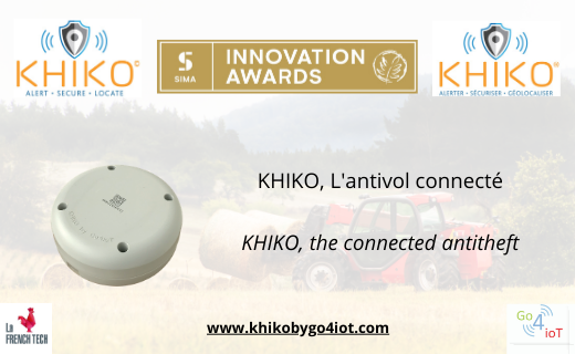 lavaurpascal's tweet photo. Nominé au #SIMA Innovation Awards 2021
#KHIKO by @Go4ioT, L'antivol connecté
Catégorie "Electronique embarquée, pièces et services" 
Merci @sima_paris

#iot #smartcity #regionstartup #TeamNAqui #lawoodtech #frenchtech #smartcity #agtech #antivol #prevention #assurtech #TeamLFD https://t.co/tzQFKtQW6b