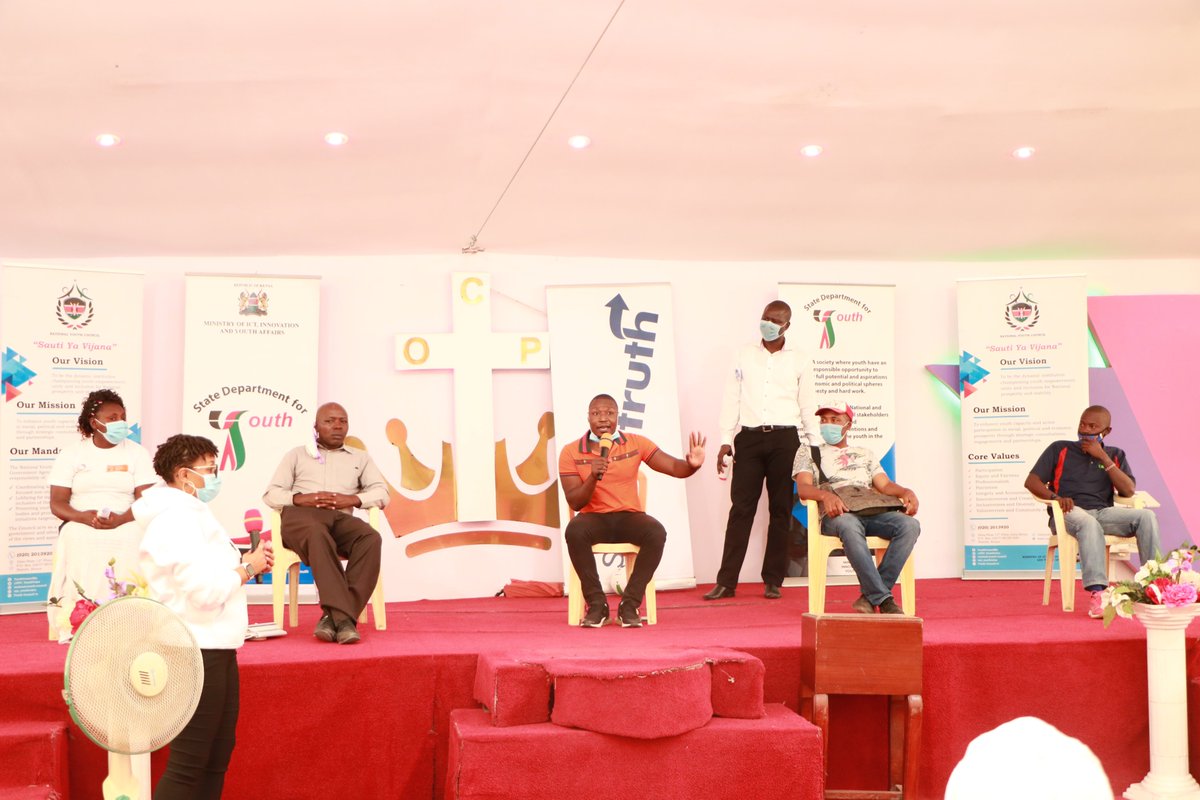 SDY_Ke's tweet photo. Earlier Today at the Imara Daima Youth Clinic hosted by @Spread_Truth &amp; @NYC_YouthVoice. Enterprising youth shared their experiences in monetizing their talents, businesses and job creation. #YouthEmpowerment
@Jkorir_Youth @rochieng @emainaw @MoICTKenya https://t.co/nNl9oVruJu