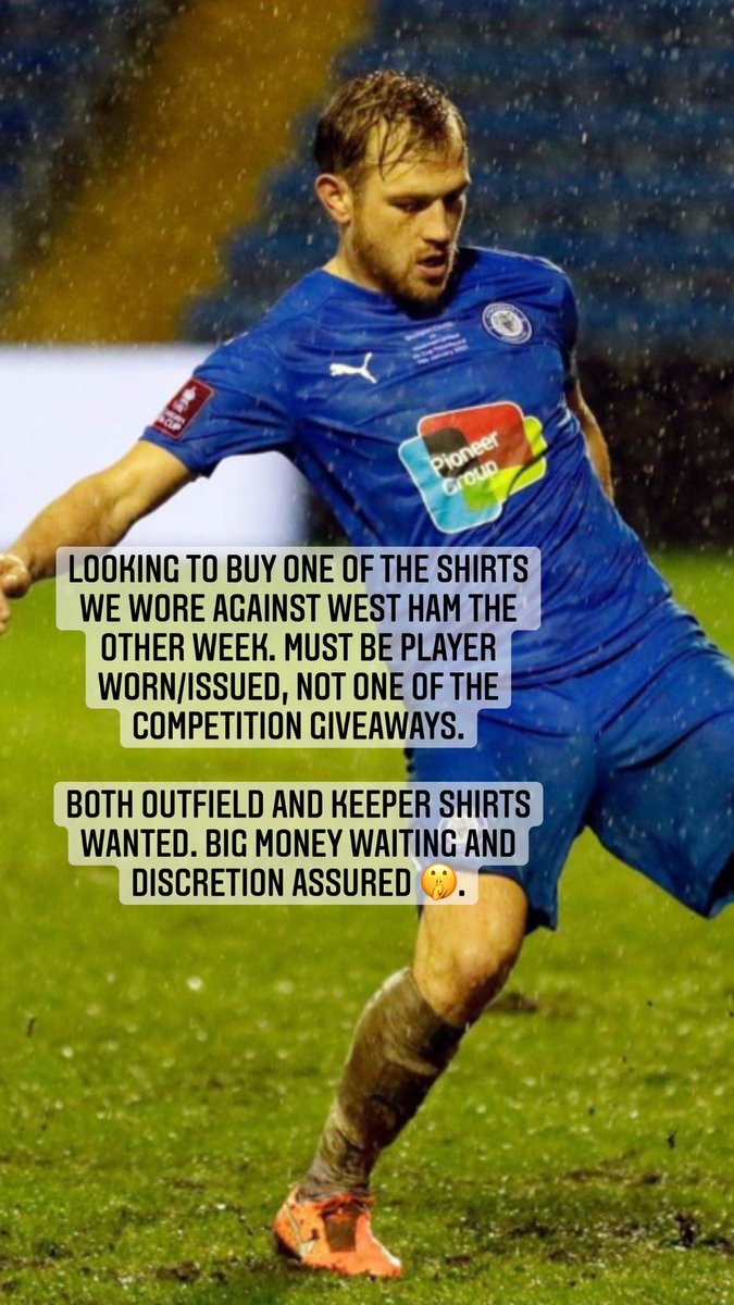 stockport county shirt