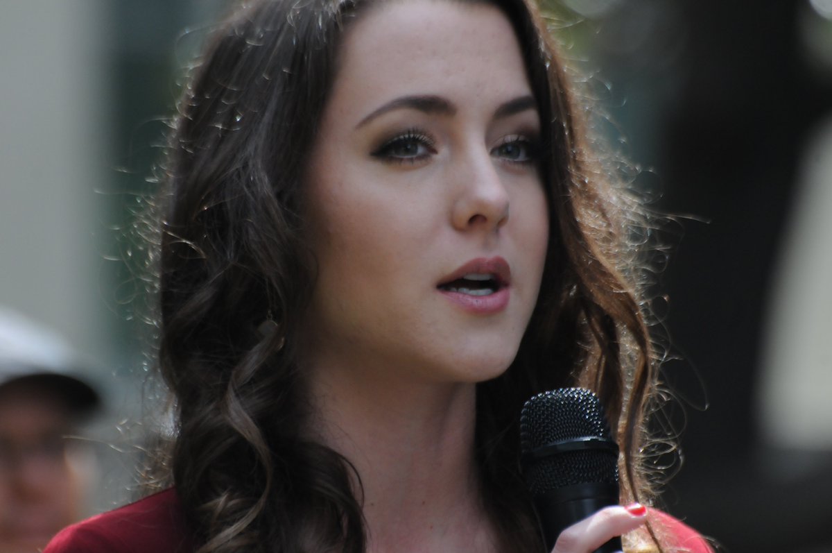 Accompanying her that day was Brittany Pettibone, who spoke to the crowd of right-wing extremists.