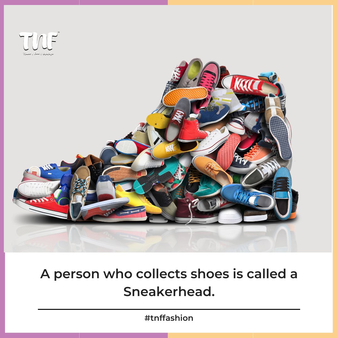 TNF_ONLINE's tweet photo. A sneakerhead is someone who collects, trades and gets to know everything about sneakers as a hobby. Generally, sneakerheads are well-versed in the history of sneakers and study the market carefully. If you present them with a pair of sneakers, they can tell you their value. https://t.co/j9qWAWc4DM