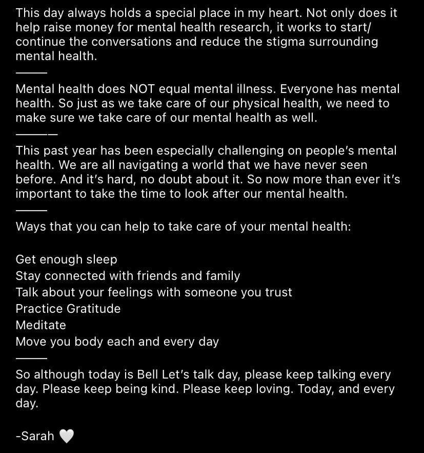 SChristine96's tweet photo. #BellLetsTalk https://t.co/5nMnPTmc61