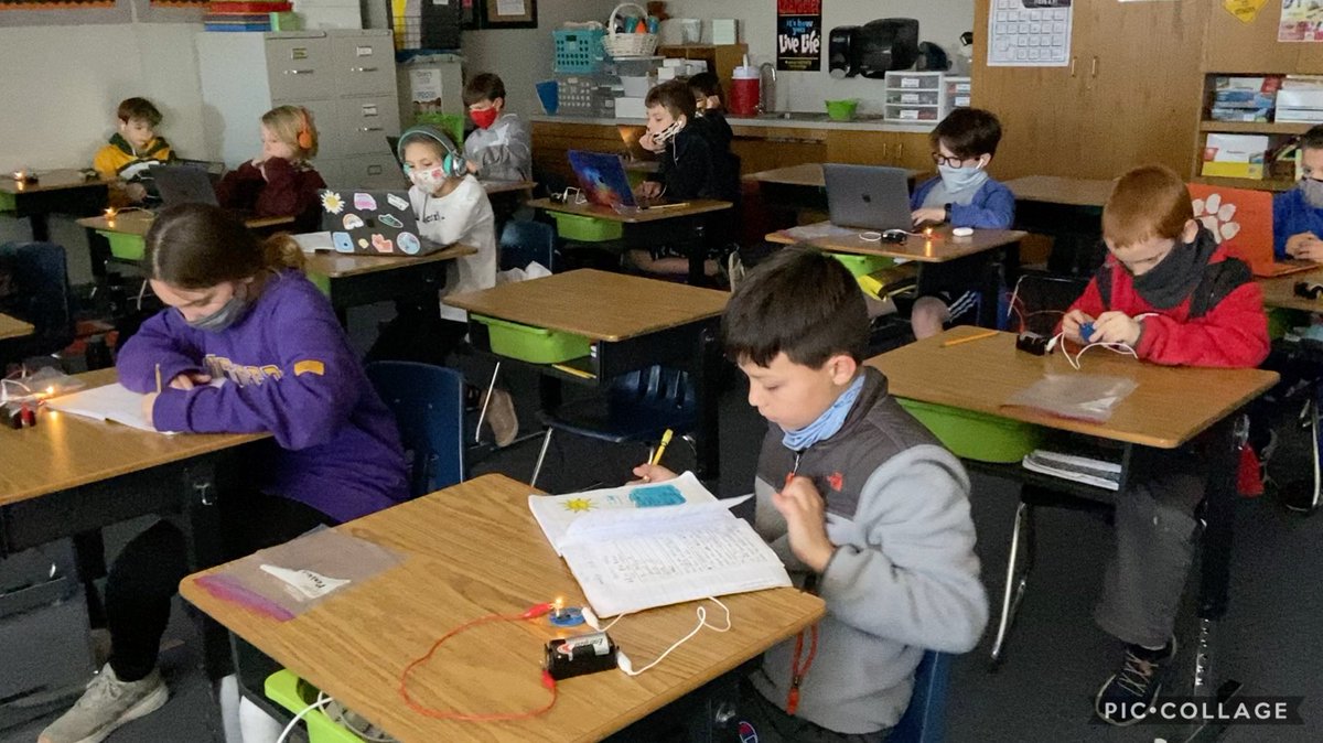mrs_latson's tweet photo. Working by circuit light is relaxing!  ⁦@ScienceHayes⁩ ⁦@AmyHolderman2⁩ ⁦@KassHal⁩ #bearshine #mymisd https://t.co/UduZm7TdwK