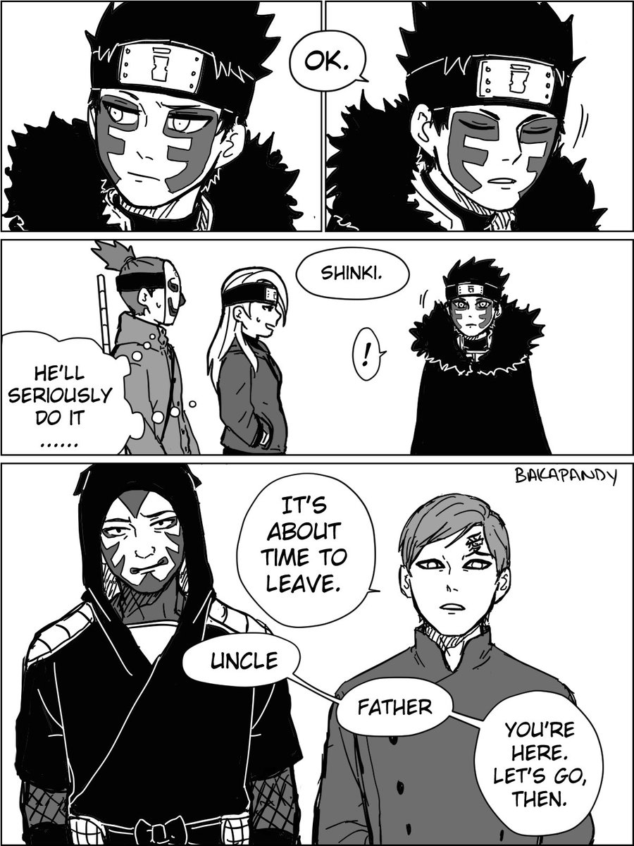 (2/2) They like to tease him since he's so serious all the time 