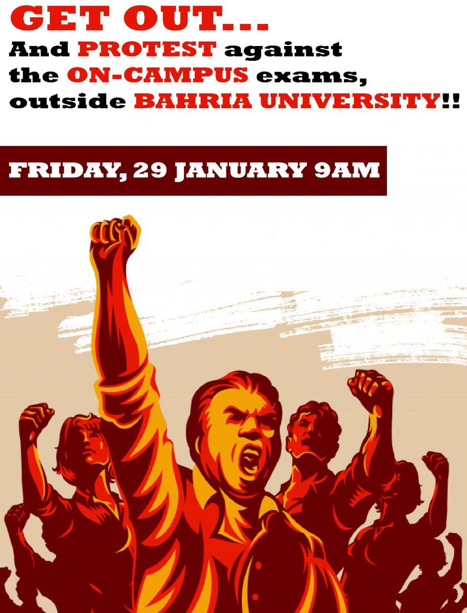 veenaaaa09's tweet photo. ONE LAST TIME!!! OUR LAST CHANCE!!!
KAL NAHI TO KABHI NAHI!!!
JOIN TOMORROW 9AM, 
#BUIC #StudentsWantOlineExams #StudentsRejectPhysicalExams #studentskoinsaafdo @dcislamabad @Shafqat_Mahmood https://t.co/PdQZ4t8b60
