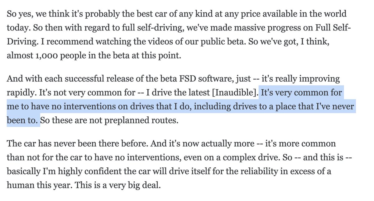 6/ Full Self Driving progress