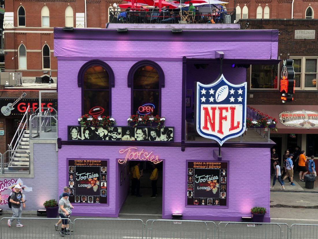 #throwback to the week when the NFL Draft took over downtown. Were you in the crowd on Lower Broadway?