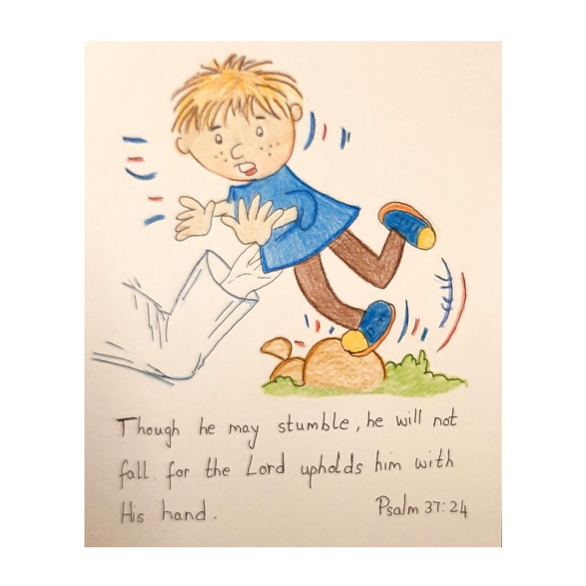 LifeWayEquip's tweet image. #devotional

Though you may stumble, you can not collapse, for #God is your helper, defender and friend. You can not fail because He is with you. In His arms He will shield you and His mighty hand will ensure that you will stand. He's got you.

#Jesus #Grace #blessed #HolySpirit