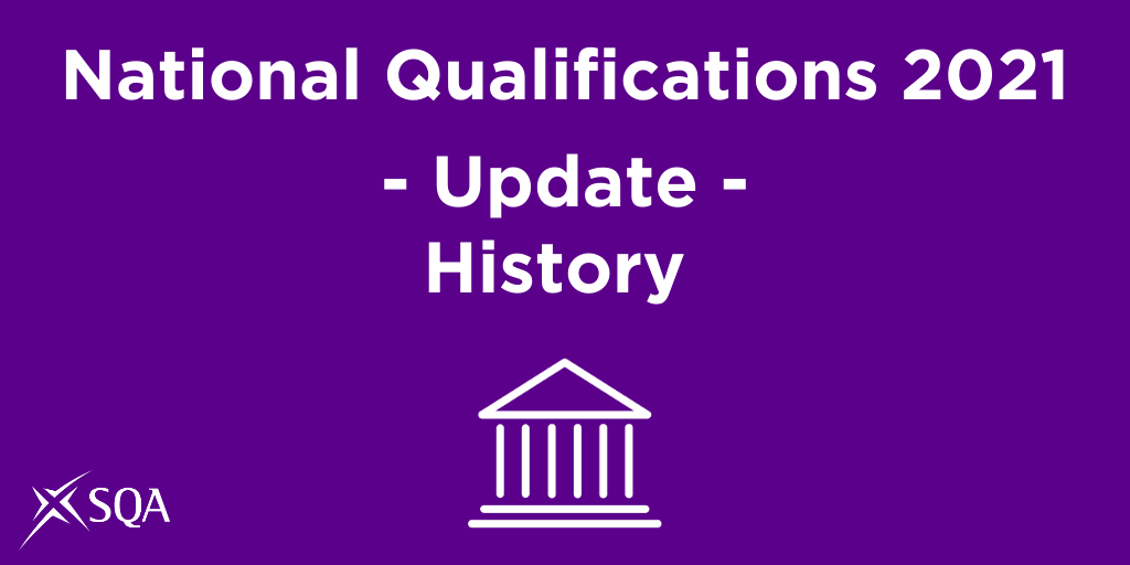 Guidance on gathering key evidence for Higher History bit.ly/2YpgDtu is now available. Question papers are also available from the SQA Secure website bit.ly/39PmfTl. Visit our 2021 Hub and sign-up for regular updates bit.ly/394tasH. #SQA2021 #SQAHistory