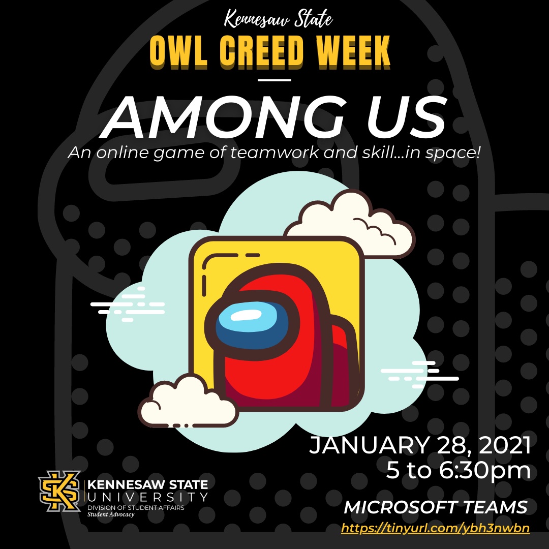 wilson_stu_ctr's tweet image. Do you play Among Us? Join us today as we all play. #owlseeyouthere