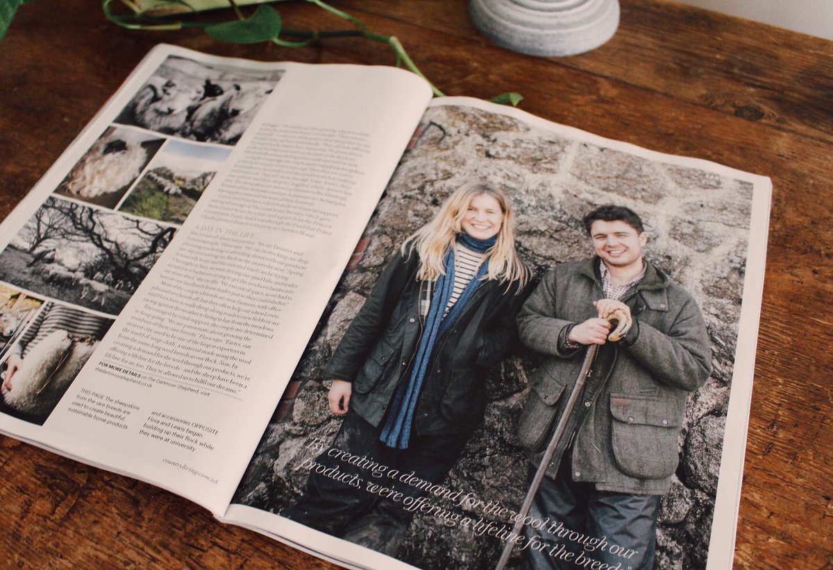 Thank you so much to <a href="/countrylivinguk/">Country Living UK</a> for our feature in the March edition. 

Be sure to grab a copy and read all about how and why we started The Dartmoor Shepherd back in 2016! 

#dartmoor #devon #countryliving #shepherd
