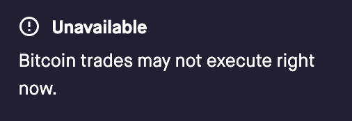 Actually, all crypto is unavailable on Robinhood