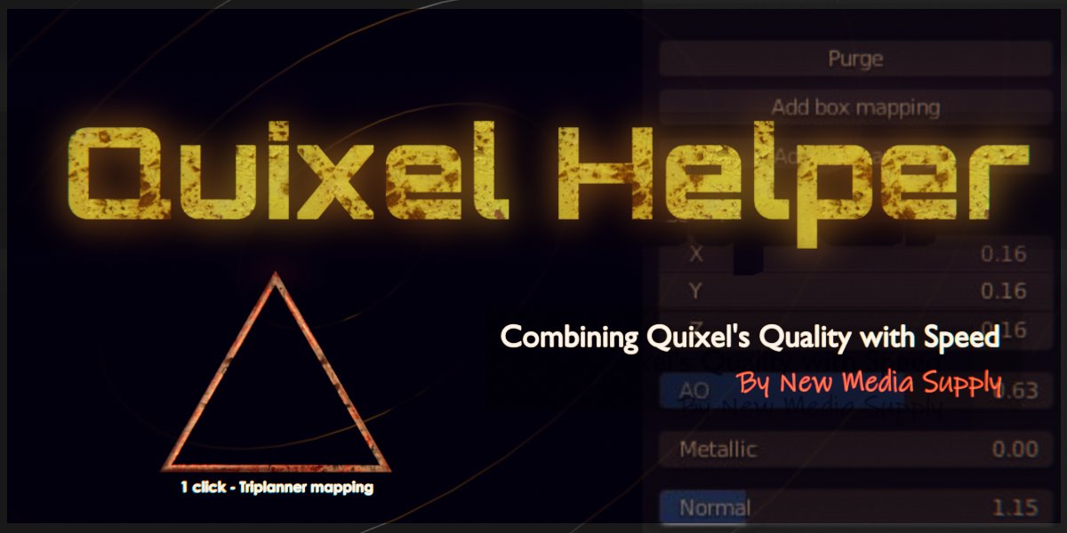 Blender_Addons's tweet photo. Owh wow, Quixel Helper is already on @blendermarket . I just submitted it like an hour ago! https://t.co/ZUGmTSbIug #b3d #blender3d #b291 It's a one click triplanar mapping solution and some other speedups. https://t.co/OuRrpgzxBq