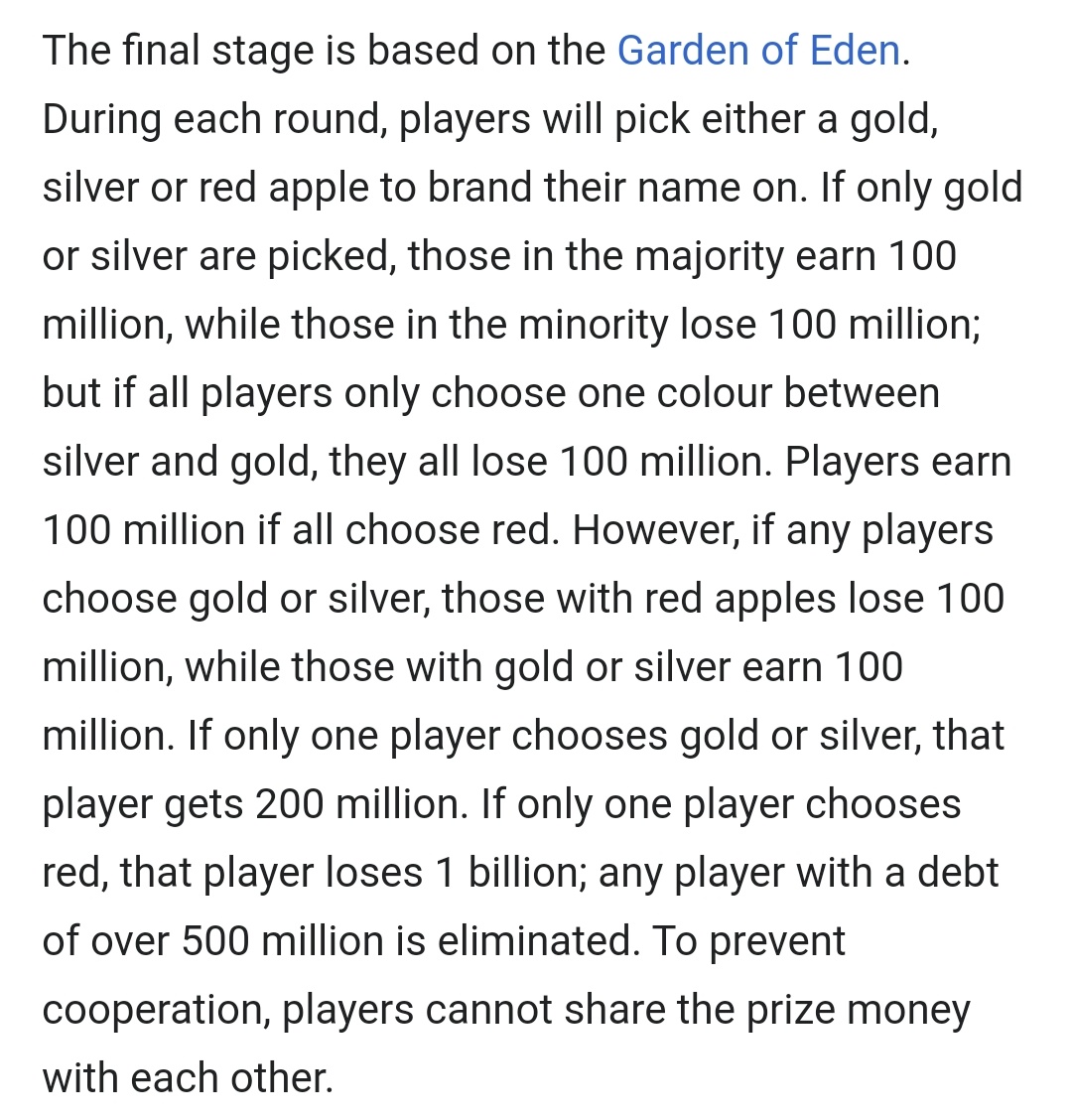 lfredoOo's tweet photo. This reminds me of Liar g(a)me. Every retail trader can win if they hold (choose red). (but no shame in selling gme tbh) https://t.co/wpnyxUkl8Y