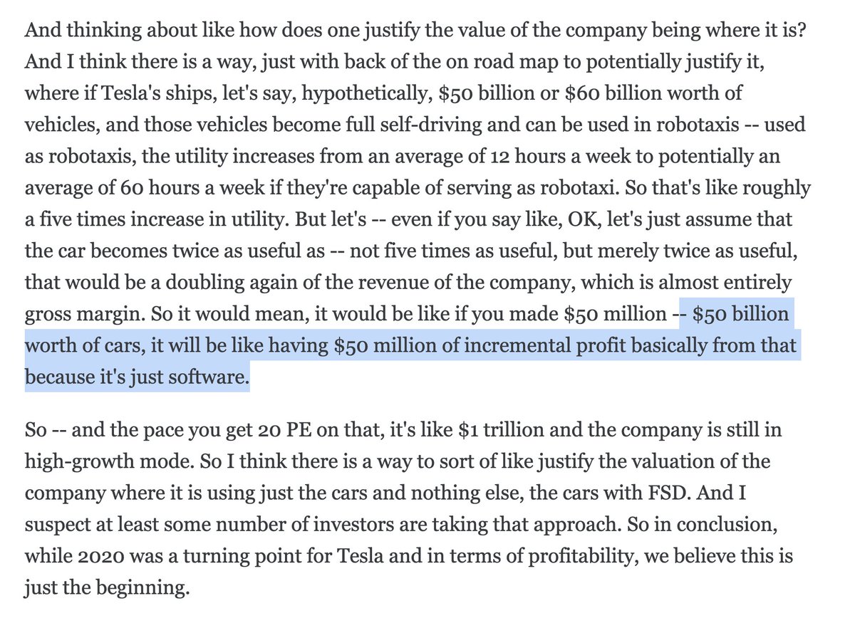 10/  @elonmusk on current  $TSLA valuation(highlighted text should be "billion" not "million")