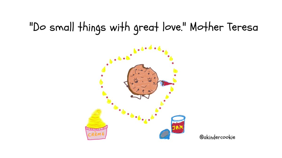 Anita_Kidlit's tweet photo. Do sweet things.
#akindercookie #KindnessMatters #dailyactsofkindness #DailyInspiration #dailyart #dailymotivation #kidlitart https://t.co/8q00WTezTT