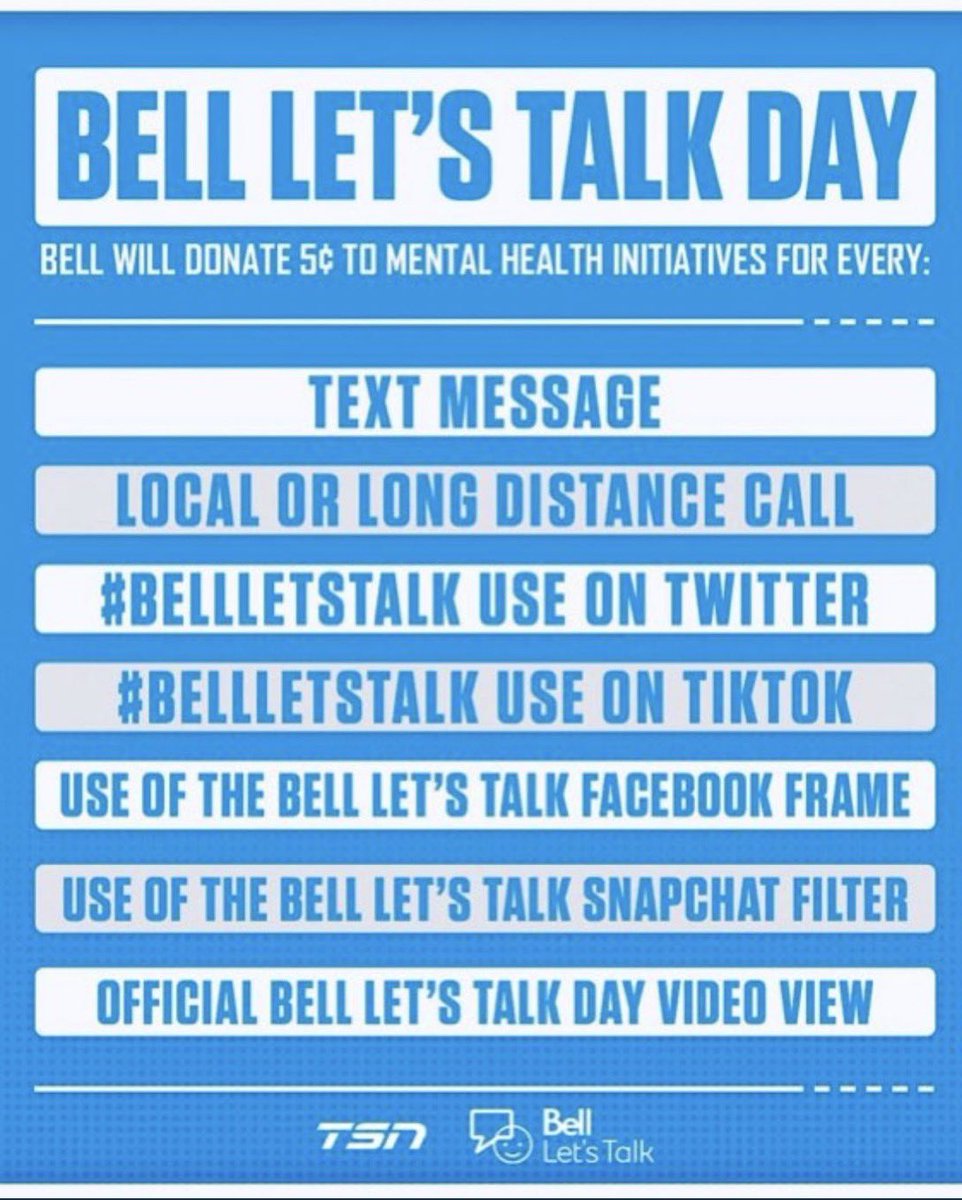 YHA_Lions's tweet photo. #BellLetsTalk https://t.co/5BsDKhIsw2
