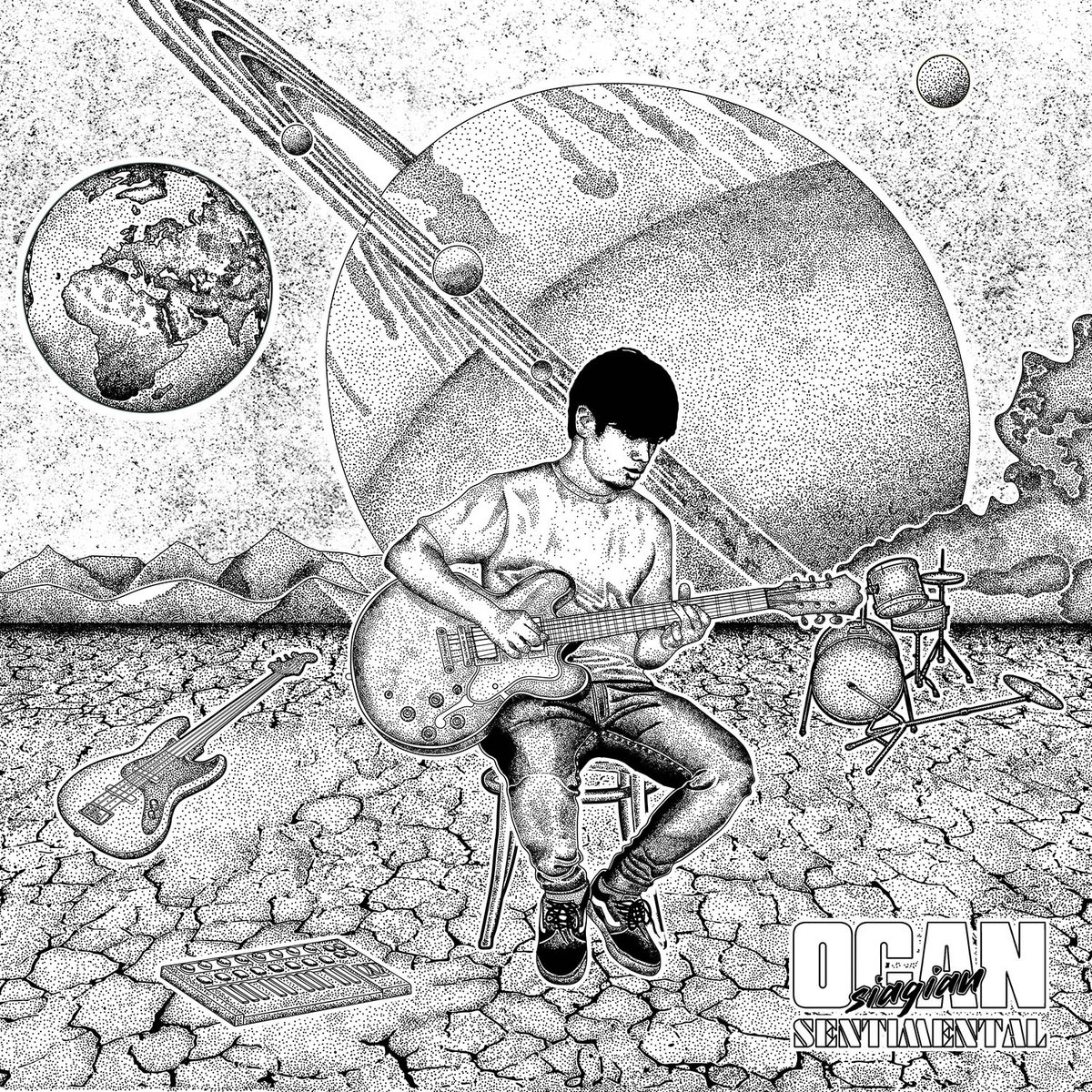 Nah, beres lah semua dengan waktu pengerjaan 2 bulanan karna gue juga leha leha. Kemudian gue present ke <a href="/ocansiagian/">Ocan Siagian</a> , mau pakai atau tidak. Nah beliau memutuskan utk memakai sampul album digitalnya dulu yaitu ini. Sampai pada suatu waktu akhirnya karya yang lain dibutuhin jga.