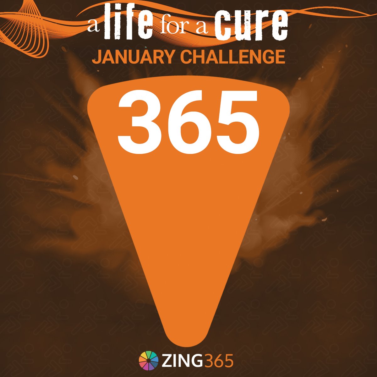 We did it!  Well done team Zing for reaching our 365km target for running/walking in January.  We will donate the equivalent in £'s to <a href="/aLIFEforaCURE/">a LIFE for a CURE</a>