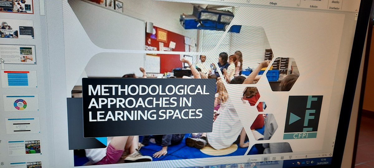 Si quieres aprender sobre la importancia de los espacios en la enseñanza de idiomas y maneras creativas de transformarlos integrando metodologías innovadoras, no te pierdas este curso online:

🏫LEARNING SPACES 20-21
Puedes inscribirte hasta mañana 29/01 cfpidiomas.centros.educa.jcyl.es/sitio/