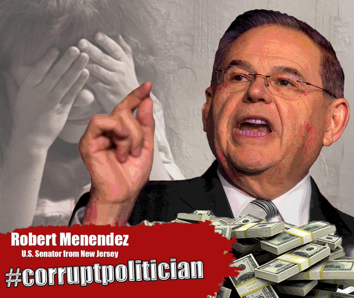 PariJavad's tweet photo. @SenatorMenendez`s lawyers reportedly argued that having sex with underage girls overseas isn’t a federal crime! However avoiding arrest doesn’t make him guilt-free. Instead of resigning for his shameful behavior,he dares to condemn Azerbaijan. #corruptpolitician #SenatorMenendez https://t.co/iTlJ6Zzr5V