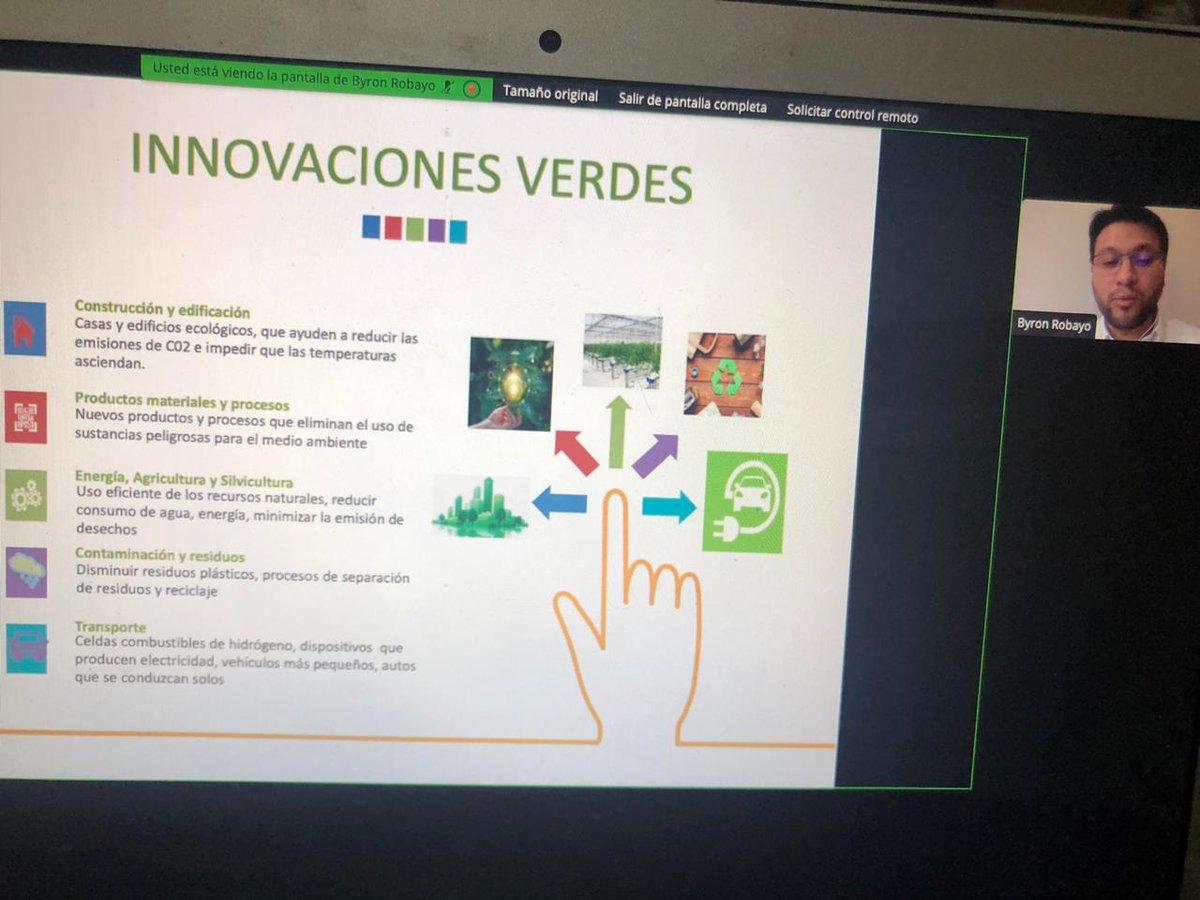Nuestro socio <a href="/ByronRobayoIP/">Byron Robayo</a> está participando en estos momentos, en el webinar "Convirtiendo basura plástica en combustible, una solución para todos"