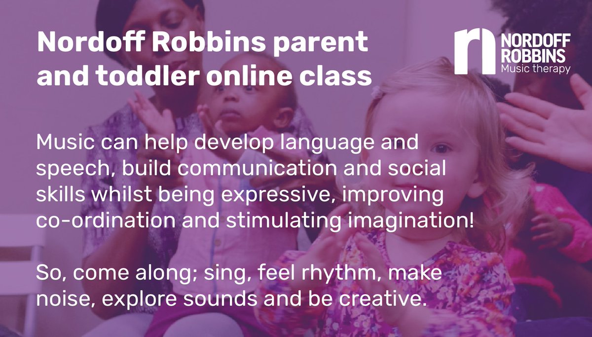 We are starting a brand new accessible and inclusive group for parents &amp; children (up to the age of 5) who will meet every Thursday at 10.00 am, online, starting Thursday 11 February.

If you are interested please visit our website to fill in your details. bit.ly/2YmH0QV