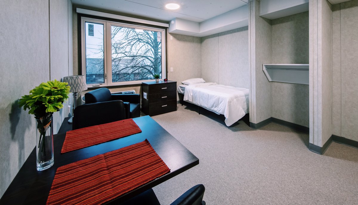 CotaInspires's tweet photo. Housing that is safe, affordable &amp; supportive is a vital part of #Mentalhealth. Today the City officially announced the opening of a 2nd #modularhousing site, where we'll provide direct care &amp; support tenants wellbeing as they transition into #permanenthousing #BellLetsTalk https://t.co/Y6rY7Yo4o3