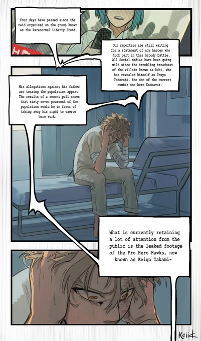 Pro Hero Hawks ( Childhood Friend AU )
1/2 