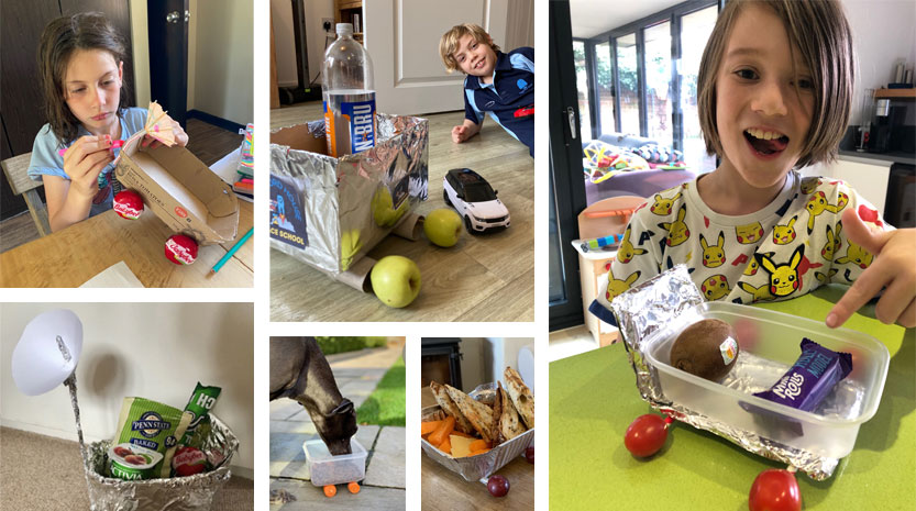 Cranford_Sch's tweet photo. Earth to Junior Astronauts! What a stellar collection of Lunar Lunch Rovers you all made today during our first day of the Space STEAM event. Incredible imagination and craftsmanship were put into these creations. To infinity and beyond! https://t.co/vbQsgeWVtg