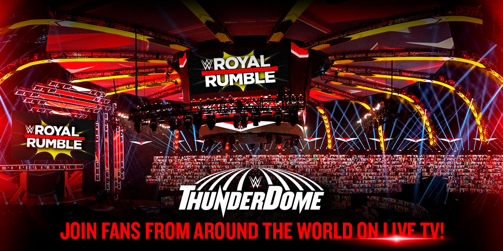 Wwe Join Fans From Around The World Live On Tv Register Now For Your Virtual Seat In The Wwethunderdome At Royalrumble On Wwenetwork T Co Djkxo7oaos T Co F3hxouveg1 Twitter