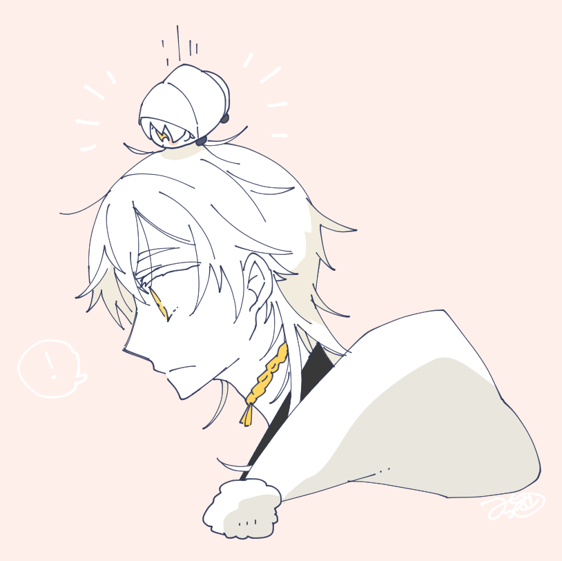 鶴丸国永(刀剣乱舞) 「上から失礼!? 」|˗ˏˋ みっち🍼新刊委託中 ˎˊ˗のイラスト
