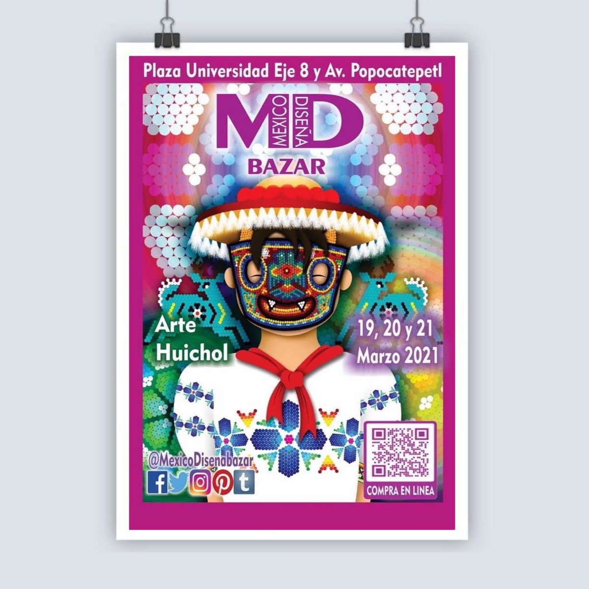 Tiempo de apoyar lo hecho en México✨
🅿🅰🆁🆃🅸🅲🅸🅿🅰 Cómo expositor 
Regístrate 👉 mexicodisena.com.mx/convocatoria
Te esperamos con todas las medidas de seguridad.
¿Cuándo? 19,20 y 21 2021 
¿Dónde? Plaza Universidad (AV. Universidad EJe 8 y Av Popocatepetl )  
#ConsumeLocal