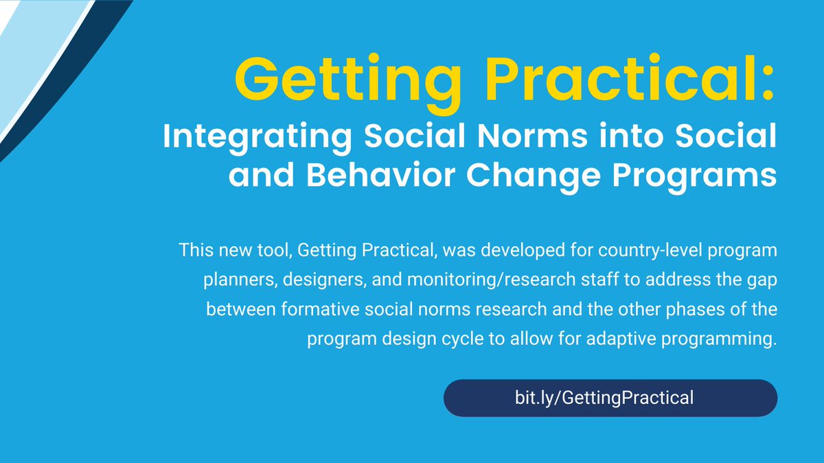 PassagesProject's tweet photo. Are you looking for new ways to improve your community-based #SBC program? DYK that understanding #socialnorms may help reach your goals? Check out the #GettingPracticalTool for guidance on integrating a #socialnorms perspective in your community. https://t.co/CN5tDPFHPD https://t.co/84OqbmAKhC