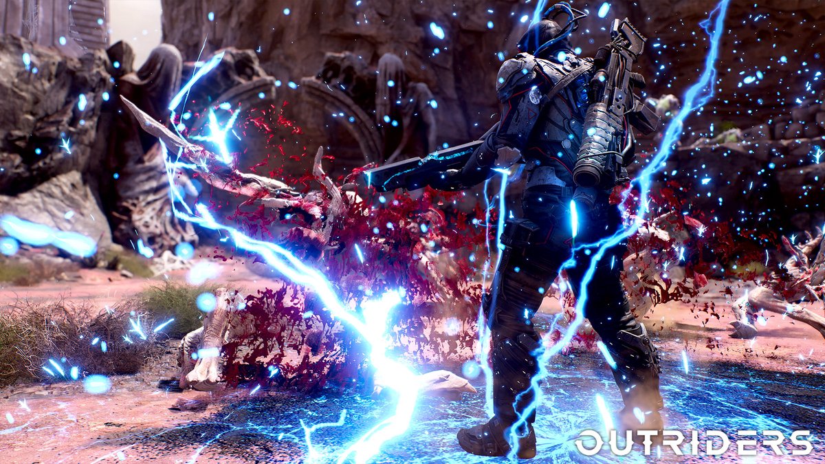 Outriders On Twitter Explosive Teleportation This Trickster Armor Is Truly Legendary