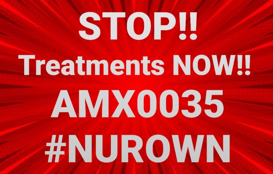 We've been begging for Approval of treatments for a year.Many have lost their lives waiting.When are we going to get an answer?STOP!!Treatments NOW!! #AMX0035 &amp; #NUROWN <a href="/US_FDA/">U.S. FDA</a> <a href="/EMA_News/">EU Medicines Agency</a> <a href="/FDACDERDirector/">Tracy Beth Høeg, MD, PhD</a> <a href="/DrWoodcockFDA/">Dr. Janet Woodcock</a> <a href="/SteveFDA/">Dr. Stephen M. Hahn</a> <a href="/SKyriakidesEU/">Stella Kyriakides</a> <a href="/vonderleyen/">Ursula von der Leyen</a> <a href="/AmylyxPharma/">Amylyx</a> <a href="/Cylebo/">C Lebovits</a>