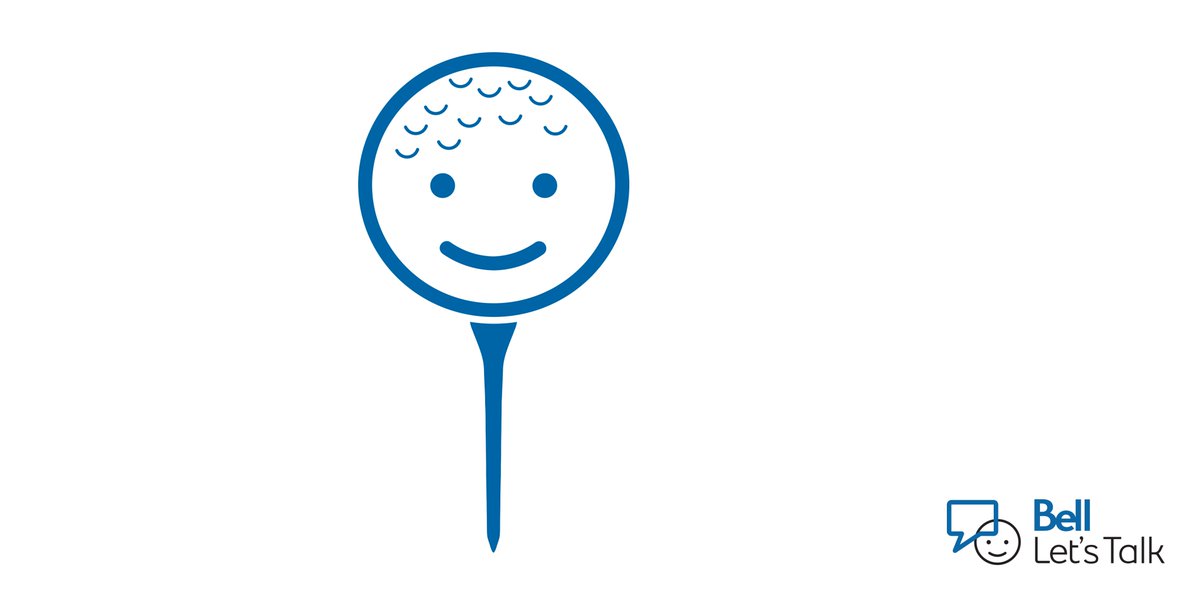 Bell_LetsTalk's tweet image. Having you join #BellLetsTalk helps (even if your putting game could use some work…)! Thank you for going above and beyond, Michael.