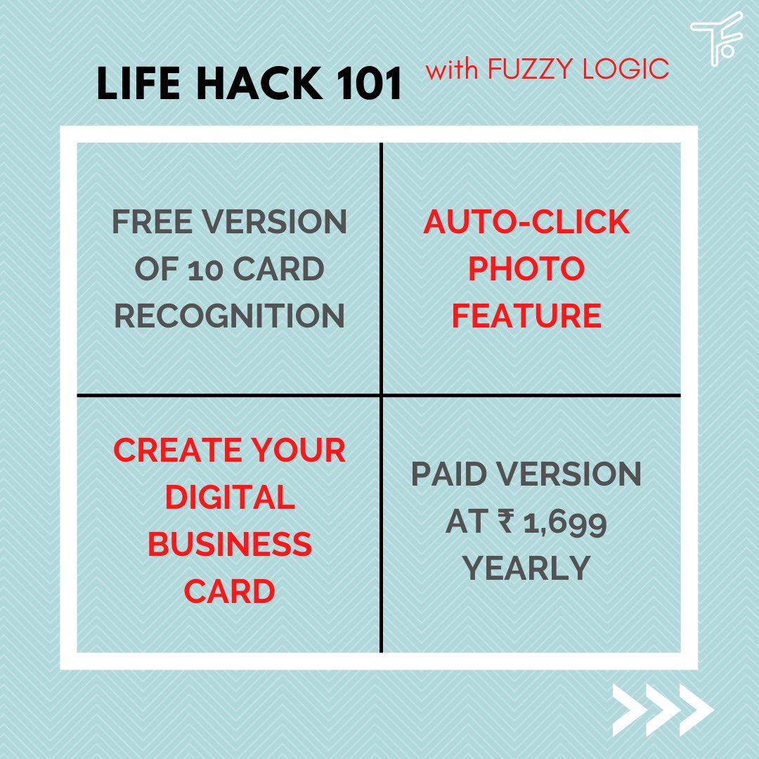 OffFuzzyLogic's tweet photo. Get rid of paper cards! 😎

You can download it on Apple App Store or Google Play Store 💯

#business #card #smallbusiness #scanner #businessideas #businessstrategy #businessadvice #businesscards #businesscardscanner #hack #lifehack https://t.co/Z6ChYOQHe0