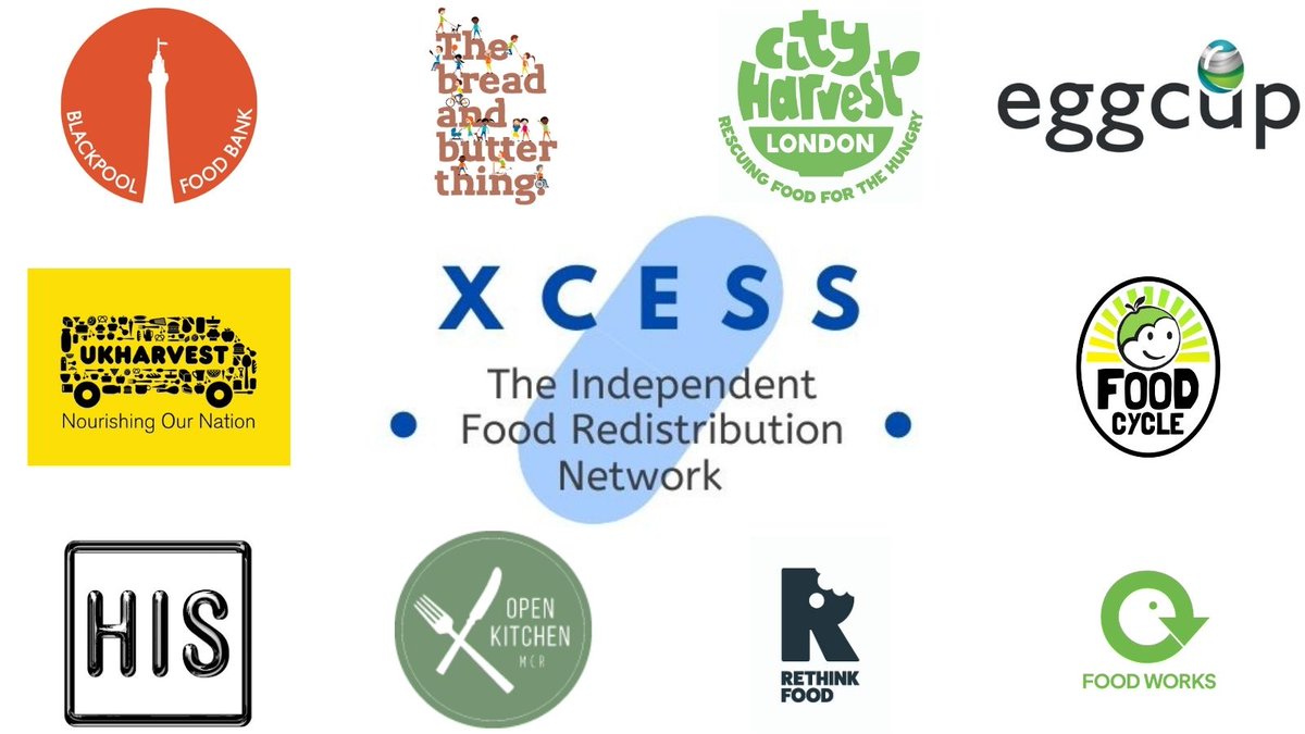 XcessNetwork's tweet image. It's launch day! We're proud to announce the formation of Xcess: The Independent Food Redistribution Network, aiming to work with the #food industry to unlock an additional 200k tonnes of edible #surplus for social and environmental benefit. More here: xcess.org.uk