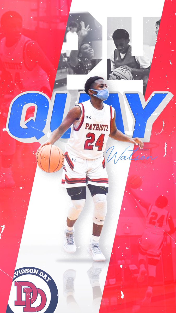 Quay Watson <a href="/DD_Patriots/">Davidson Day School Athletics</a> #basketball #Sportsedits #Photoshop