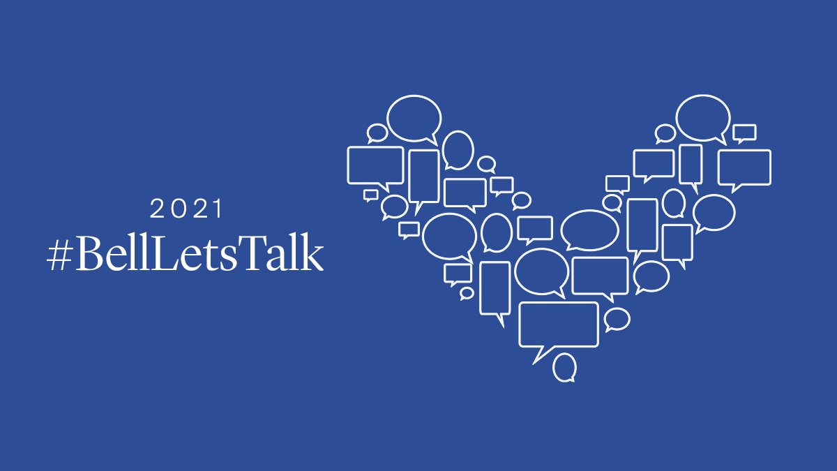 Today and every day, we are proud to join the conversation to end the stigma around mental illness. For every tweet or retweet using the hashtag #BellLetsTalk, Bell will donate 5¢ towards mental health initiatives. Let’s keep the conversation going! – ow.ly/XYT950DkQBl