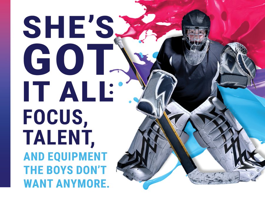 1 in 3 girls drops out of sport by age 18, missing out on the #Mentalhealth benefits of sport. 
#BellLetsTalk
Here are some ways you can support girls in sport.
yourrole.womenandsport.ca