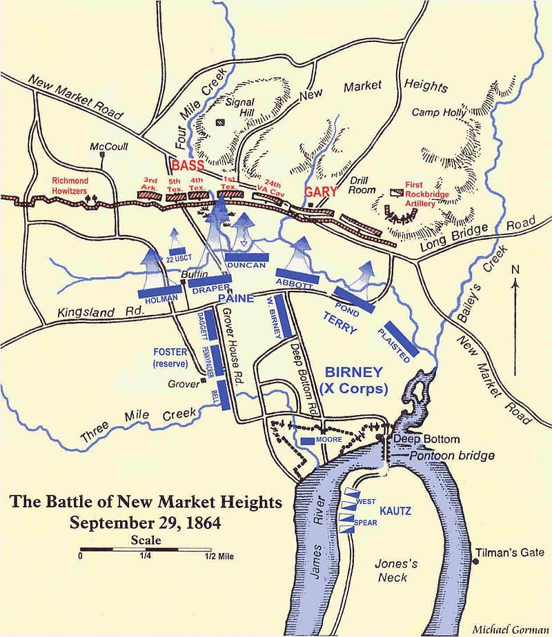 During their assault, Harris was among the first to breach the enemy line and engaged in hand-to-hand fighting. With the rest of their division, they forced the confederates to withdraw from the position. For his gallantry that day, Harris was awarded the Medal of Honor.